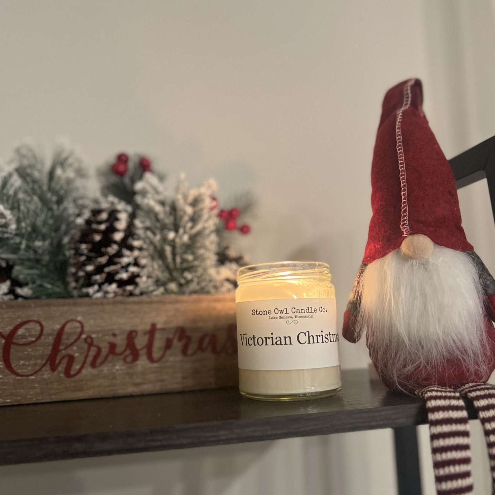 Stone Owl Candle Co. Victorian Christmas Candle